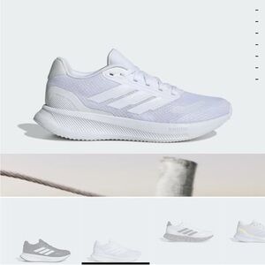 Adidas Women's Runfalcon White Running Shoes